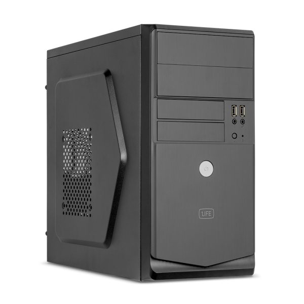 Caixa Micro-ATX 1LIFE cm:pack Preto