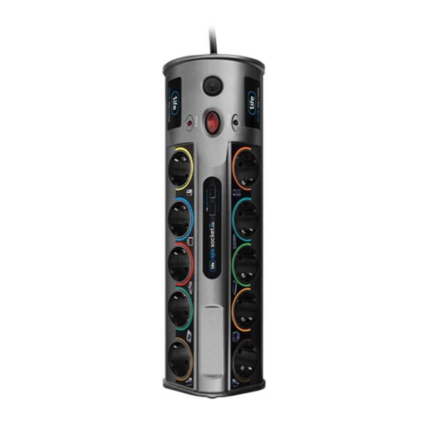 Bloco 1LIFE sps:socket 10 Tomadas/USB Bloco 1LIFE sps:socket 10 Tomadas/USB