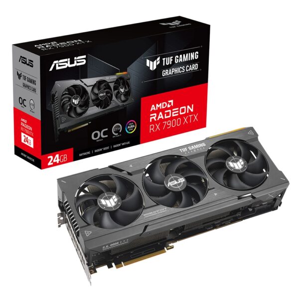 Placa Gráfica ASUS RX 7900 XTX TUF GAMING OC 24GB