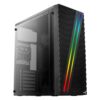 Caixa AEROCOOL Streak RGB Led Preto