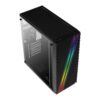 Caixa AEROCOOL Streak RGB Led Preto