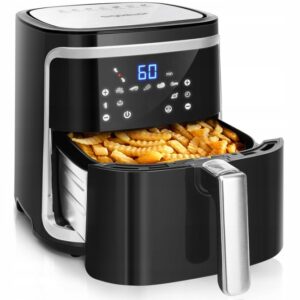Fritadeira Ar Quente AIGOSTAR Air Fryer 7L 1900W Cube Touch Fritadeira Ar Quente AIGOSTAR Air Fryer 7L 1900W Cube Touch
