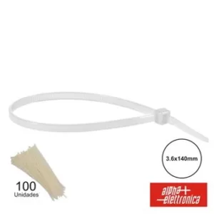 Conjunto GEMBIRD 100 Abraçadeiras plástico 3,6mm x 250mm