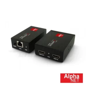 Extensor de Sinal ALPHA HDMI Via RJ45 PoE Loop EDID 50m 1080p