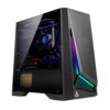 Caixa ANTEC Dark Phantom DP301M Vidro Temperado Preto