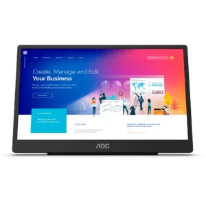 Monitor AOC 16T2 16" IPS PORTÁTIL USB-C TOUCH Monitor AOC 16T2 16" IPS PORTÁTIL USB-C TOUCH