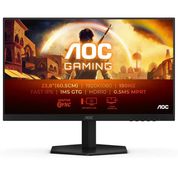 Monitor Gaming AOC 24G42E 23.8" Fast IPS FullHD 180Hz 1ms HDR10 Adaptive Sync Monitor Gaming AOC 24G42E 23.8" Fast IPS FullHD 180Hz 1ms HDR10 Adaptive Sync