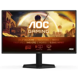 Monitor Gaming AOC 25G42E 24.5" Fast IPS FullHD 180Hz 1ms HDR10 Adaptive Sync