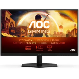 Monitor Gaming AOC 27G42E 27" Fast IPS FullHD 180Hz 1ms HDR10 Adaptive Sync Monitor Gaming AOC 27G42E 27" Fast IPS FullHD 180Hz 1ms HDR10 Adaptive Sync