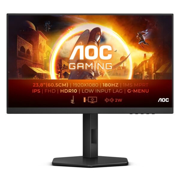 Monitor AOC 24G4X 24" IPS FHD 180Hz 0.5ms HDR10