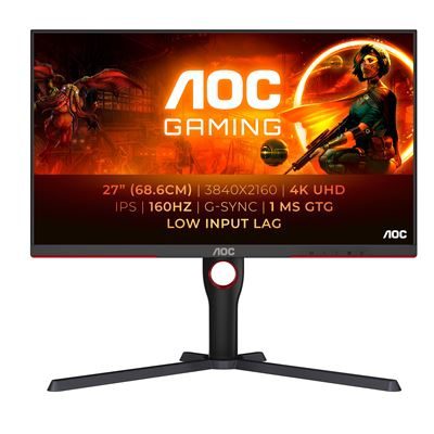 Monitor AOC U27G3X 27" IPS 4K 160Hz 1ms G-Sync  HDR400