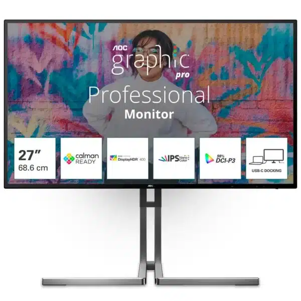 Monitor AOC 27" Q27U3CV IPS QHD 75Hz 4ms