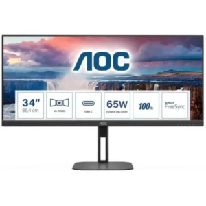 Monitor AOC U34V5C/BK 34" VA 3440 x 1440 100Hz