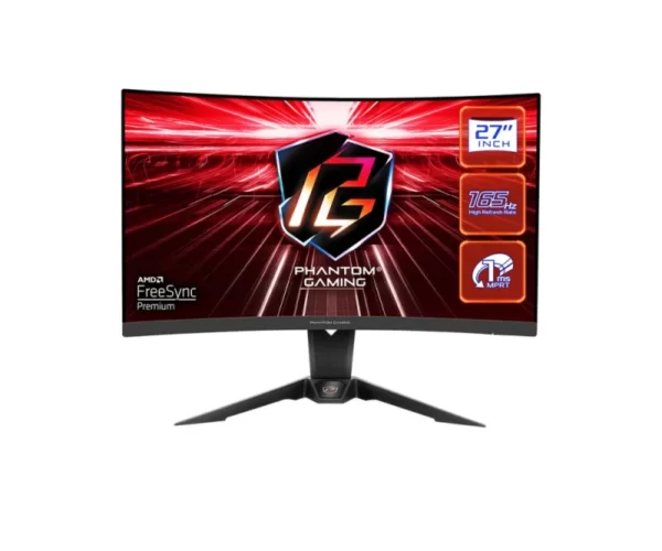 Monitor ASROCK PG27Q15R2A 27" VA QHD 2K 165Hz 1ms FreeSync Curvo