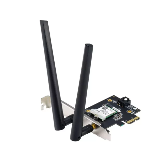 Placa de Rede Asus PCE-AX1800 Wi-Fi Dual-band PCIe Placa de Rede Asus PCE-AX1800 Wi-Fi Dual-band PCIe