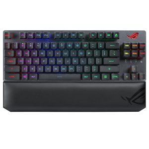 Teclado Mecânico ASUS ROG Strix Scope RX TKL Wireless Deluxe ROG RX Red PT Teclado Mecânico ASUS ROG Strix Scope RX TKL Wireless Deluxe ROG RX Red PT