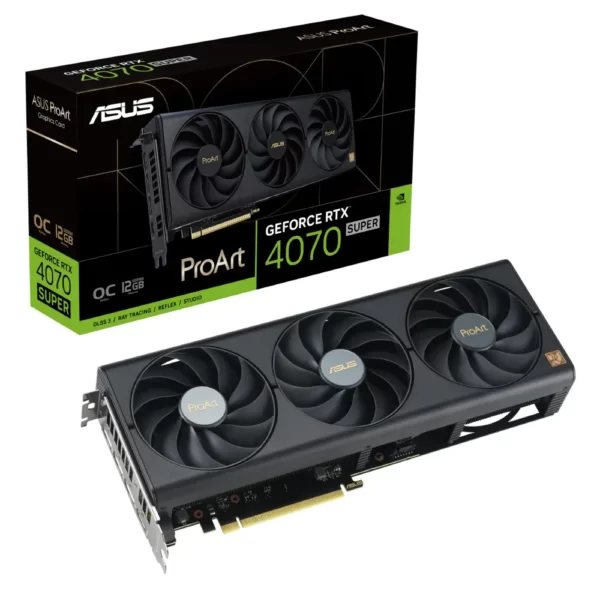 Placa Gráfica ASUS RTX 4070 SUPER ProArt OC 12GB
