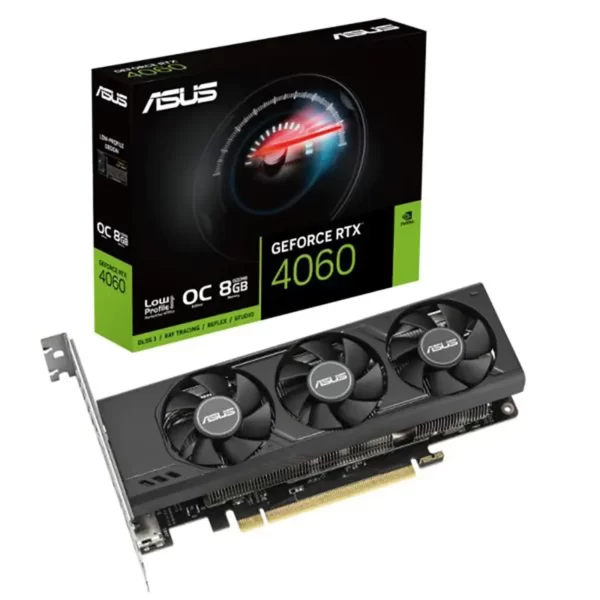PLACA GRÁFICA ASUS GeForce RTX 4060 LP 8GB OC GDDR6X