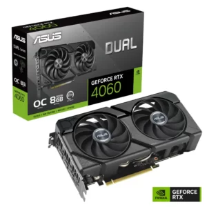 PLACA GRÁFICA ASUS GeForce RTX 4060 DUAL 8GB OC GDDR6X