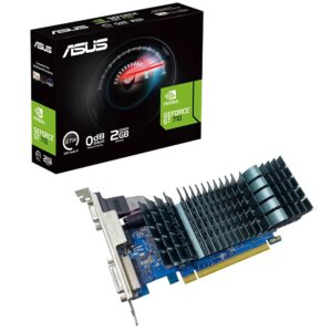 Placa Gráfica ASUS GeForce GT710 Silent EVO 2GB DDR3 PCI-E