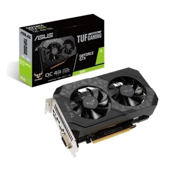 Placa Gráfica ASUS GeForce GTX1650 TUF GAMING 4GB OC GDDR6