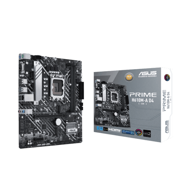 MOTHERBOARD ASUS PRIME H610M-A D4-CSM