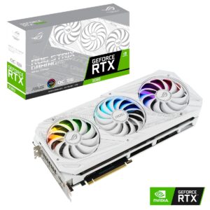 PLACA GRÁFICA ASUS GeForce RTX 3080 ROG STRIX OC WHITE 10GB PLACA GRÁFICA ASUS GeForce RTX 3080 ROG STRIX OC WHITE 10GB