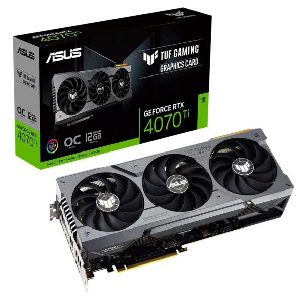 PLACA GRÁFICA ASUS GeForce RTX 4070 TI TUF GAMING 12GB OC GDDR6X