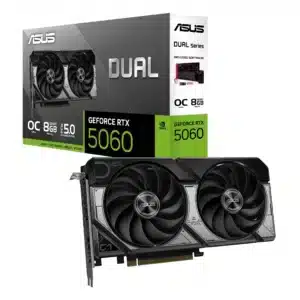 PLACA GRÁFICA ASUS GeForce RTX 5060 DUAL OC 8GB GDDR7 PLACA GRÁFICA ASUS GeForce RTX 5060 DUAL OC 8GB GDDR7