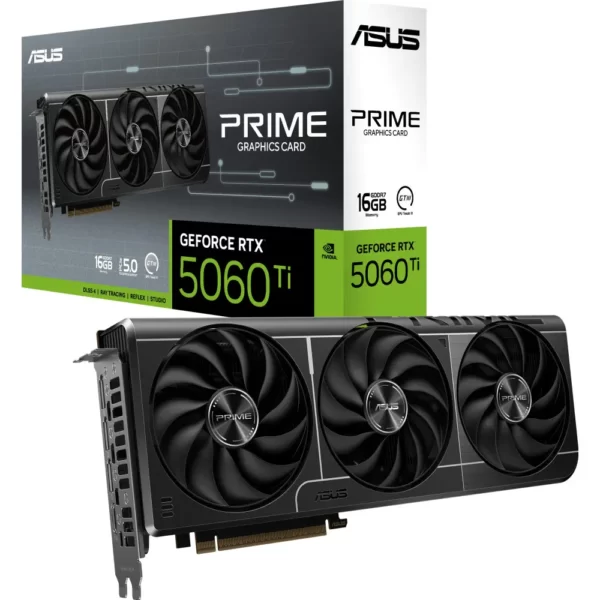 PLACA GRÁFICA ASUS GeForce RTX 5060 TI PRIME 16GB GDDR7 PLACA GRÁFICA ASUS GeForce RTX 5060 TI PRIME 16GB GDDR7