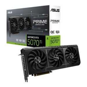 PLACA GRÁFICA ASUS GeForce RTX 5070Ti PRIME OC 16GB GDDR7