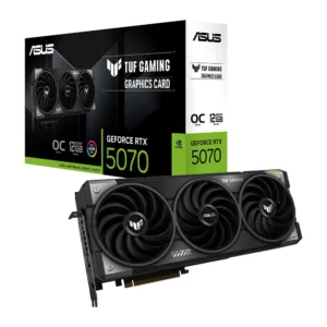 PLACA GRÁFICA ASUS GeForce RTX 5070 TUF Gaming OC 12GB GDDR7