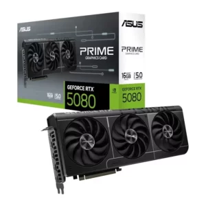 PLACA ASUS GeForce RTX 5080 PRIME 16GB GDDR7 PLACA ASUS GeForce RTX 5080 PRIME 16GB GDDR7
