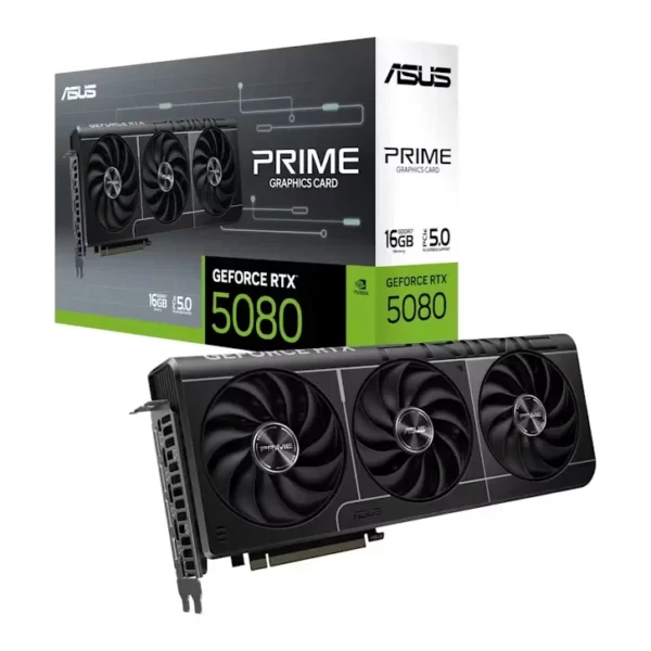 PLACA ASUS GeForce RTX 5080 PRIME 16GB GDDR7