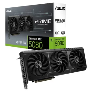 PLACA ASUS GeForce RTX 5080 PRIME OC 16GB GDDR7 PLACA ASUS GeForce RTX 5080 PRIME OC 16GB GDDR7