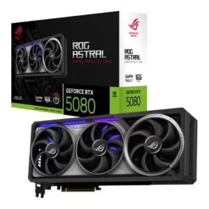 PLACA GRÁFICA ASUS GeForce RTX 5080 ROG ASTRAL GAMING 16GB GDDR7 PLACA GRÁFICA ASUS GeForce RTX 5080 ROG ASTRAL GAMING 16GB GDDR7