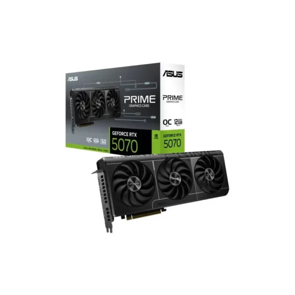 PLACA GRÁFICA ASUS GeForce RTX PRIME 5070 OC 12GB GDDR7