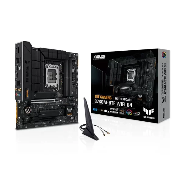 MOTHERBOARD ASUS TUF GAMING B760M-BTF WIFI D4 MOTHERBOARD ASUS TUF GAMING B760M-BTF WIFI D4