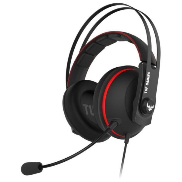 Headset ASUS TUF Gaming H7 Vermelho