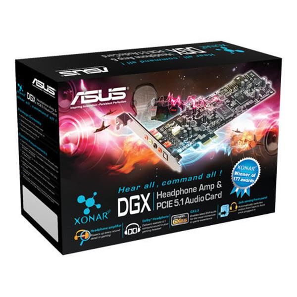 PLACA DE SOM ASUS Xonar DGX Audio Card 5.1 PCI-E
