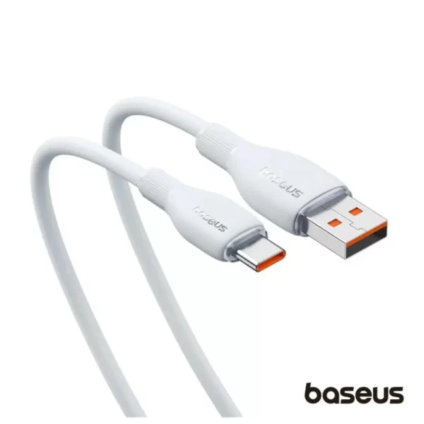 Cabo BASEUS USB-A Macho P/ USB-C Macho 1.2m 100W Pudding Cabo BASEUS USB-A Macho P/ USB-C Macho 1.2m 100W Pudding