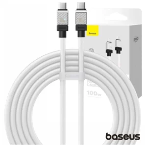 Cabo BASEUS USB-C Macho P/ USB-C Macho 100W PD 2m Coolplay