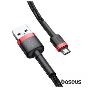 Cabo BASEUS USB-A 2.0 Macho P/ MicroUSB Macho 1m Cafule