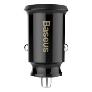 Carregador de Isqueiro BASEUS S-09A 3.4A Dual USB-A FM/BT/SD