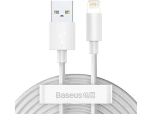 Cabo Lightning BASEUS Conjunto 2 Cabos USB-A / Lightning Macho PD 1.5m