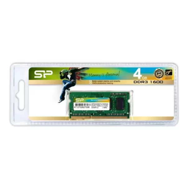 Memória BLUERAY 4GB DDR3 1600MHz PC12800 CL11 1.35V Memória BLUERAY 4GB DDR3 1600MHz PC12800 CL11 1.35V