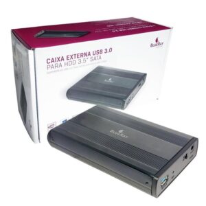 Caixa Ext. 3.5" BLUERAY SATA USB 3.1 Preto