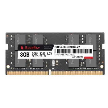 Memória BLUERAY SODIMM 8GB DDR4 3200MHz CL22
