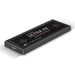SSD Externo BLUERAY M.2 120GB X8 USB 3.1 - SDX8-120