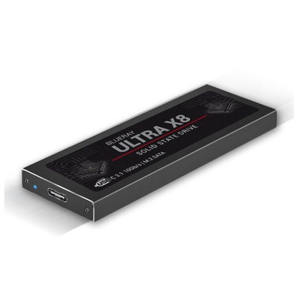 SSD Externo BLUERAY M.2 480GB X8 USB 3.1 - SDX8-480